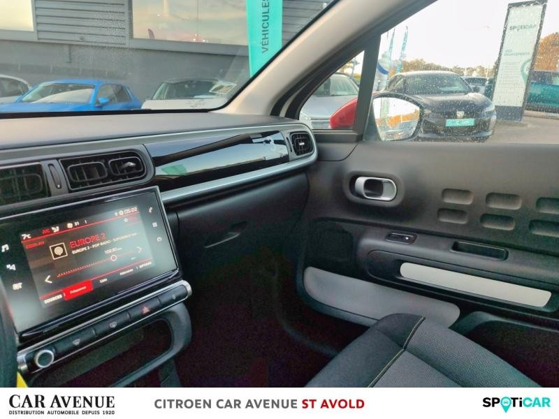 Occasion CITROEN C3 PureTech 82ch Graphic S&S E6.d 2019 Blanc Banquise - Rouge Aden 9990 € à Longeville-lès-Saint-Avold