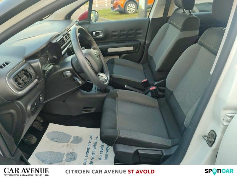 Occasion CITROEN C3 PureTech 82ch Graphic S&S E6.d 2019 Blanc Banquise - Rouge Aden 9990 € à Longeville-lès-Saint-Avold