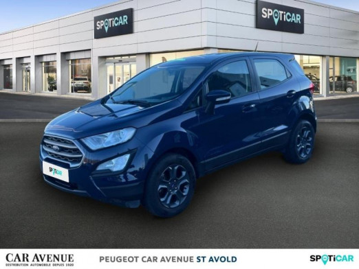 Occasion FORD EcoSport 1.0 EcoBoost 125ch Trend Euro6.2 2018 Bleu Abysse 12 990 € à Longeville-lès-Saint-Avold