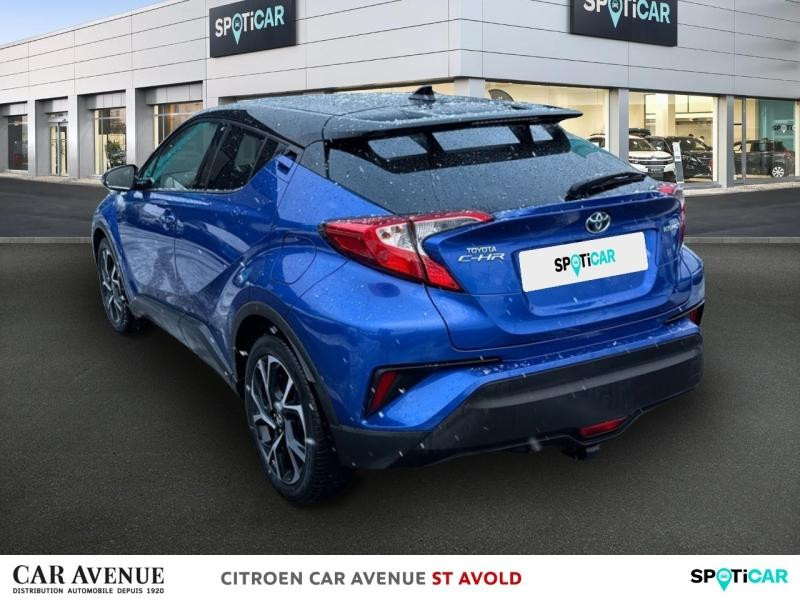 Occasion TOYOTA C-HR 122h Design 2WD E-CVT RC18 2019 Bleu Nebula bi-ton 19491 € à Longeville-lès-Saint-Avold