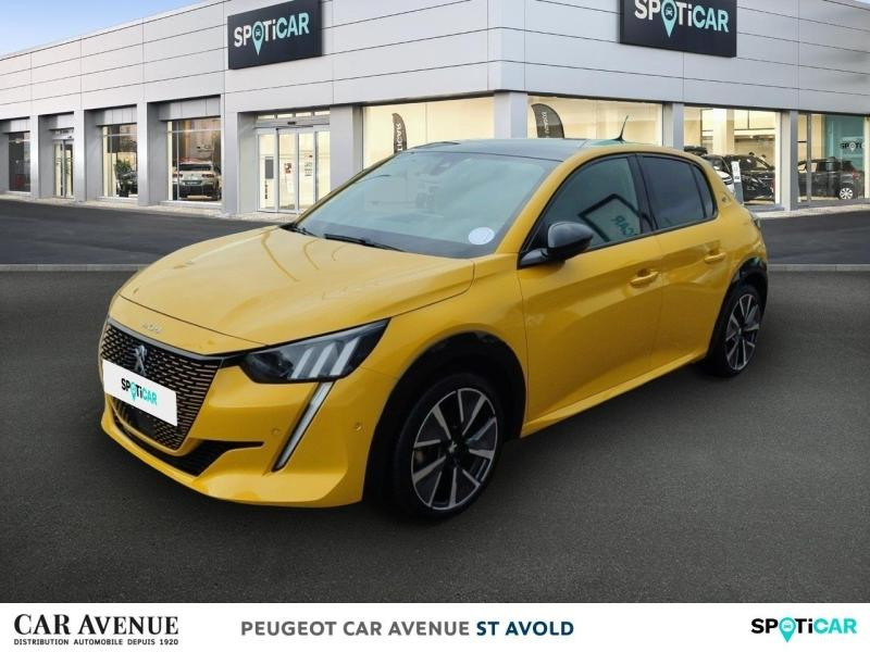 Used PEUGEOT 208 e-208 136ch GT 2021 Jaune € 16991 in Longeville-lès-Saint-Avold