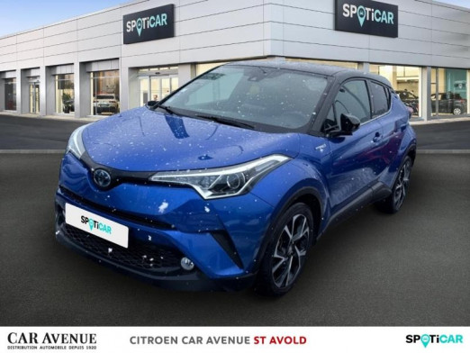 Occasion TOYOTA C-HR 122h Design 2WD E-CVT RC18 2019 Bleu Nebula bi-ton 19 491 € à Longeville-lès-Saint-Avold