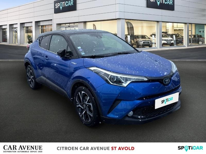 Occasion TOYOTA C-HR 122h Design 2WD E-CVT RC18 2019 Bleu Nebula bi-ton 19491 € à Longeville-lès-Saint-Avold