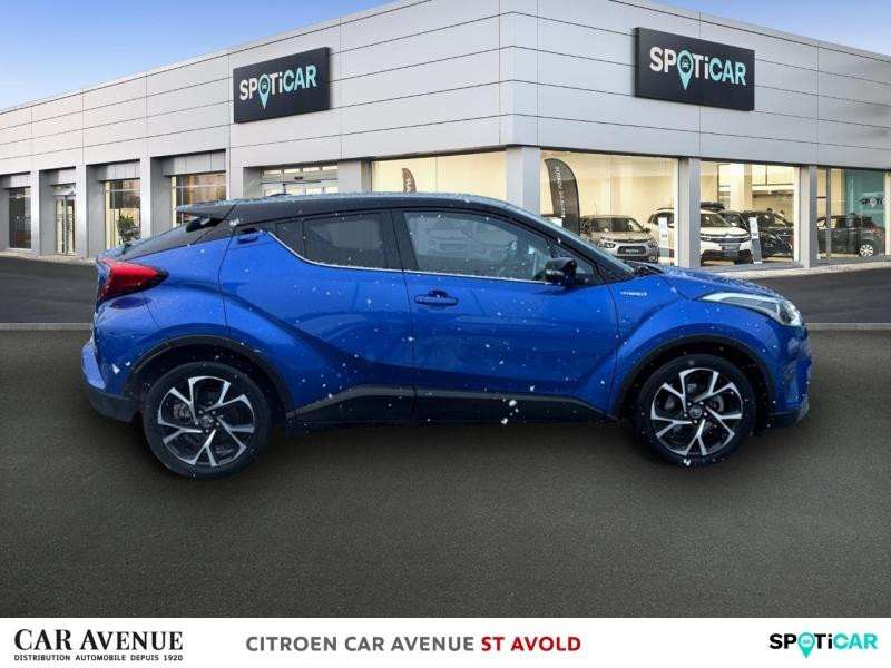 Occasion TOYOTA C-HR 122h Design 2WD E-CVT RC18 2019 Bleu Nebula bi-ton 19491 € à Longeville-lès-Saint-Avold