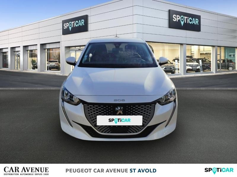 Occasion PEUGEOT 208 e-208 136ch Style 2020 Blanc Banquise (O) 13990 € à Longeville-lès-Saint-Avold