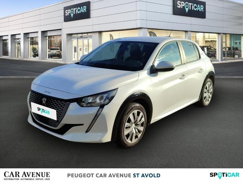 Occasion PEUGEOT 208 e-208 136ch Style 2020 Blanc Banquise (O) 13990 € à Longeville-lès-Saint-Avold