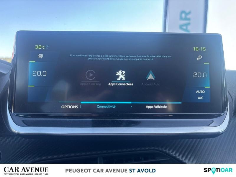 Used PEUGEOT 208 e-208 136ch Roadtrip 2022 Rouge Elixir (V) € 17490 in Longeville-lès-Saint-Avold