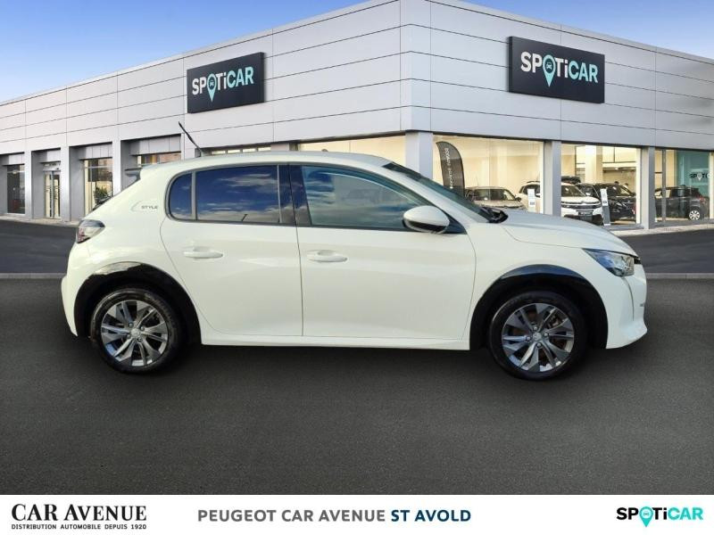 Used PEUGEOT 208 e-208 136ch Style 2021 Blanc Banquise (O) € 15390 in Longeville-lès-Saint-Avold