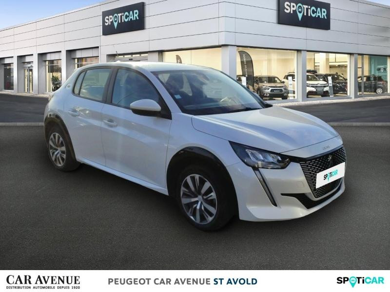 Occasion PEUGEOT 208 e-208 136ch Style 2020 Blanc Banquise (O) 13990 € à Longeville-lès-Saint-Avold