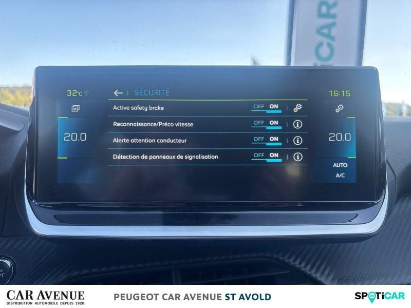 Used PEUGEOT 208 e-208 136ch Roadtrip 2022 Rouge Elixir (V) € 17490 in Longeville-lès-Saint-Avold