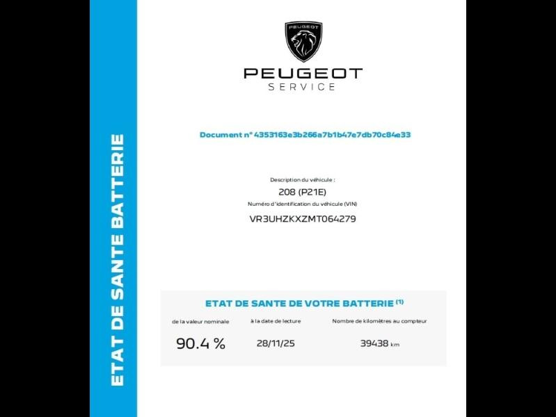 Used PEUGEOT 208 e-208 136ch GT 2021 Jaune € 16991 in Longeville-lès-Saint-Avold