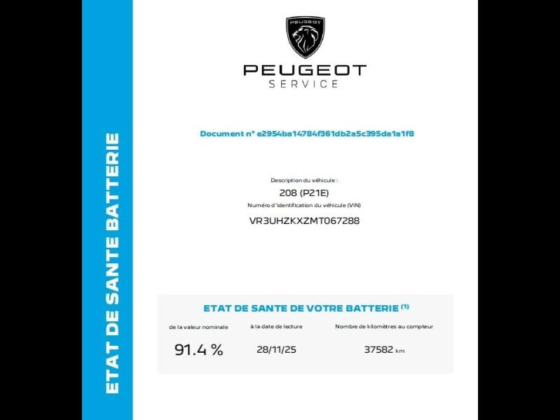 Used PEUGEOT 208 e-208 136ch Allure 2021 Jaune € 14190 in Longeville-lès-Saint-Avold