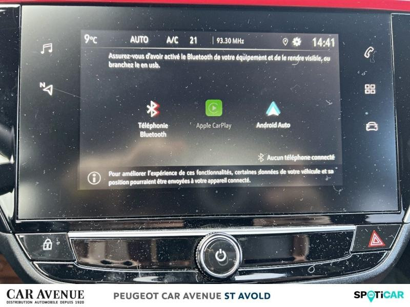 Used OPEL Corsa 1.2 Turbo 100ch GS Line 2022 Blanc Arktis/Toit noir € 15291 in Longeville-lès-Saint-Avold