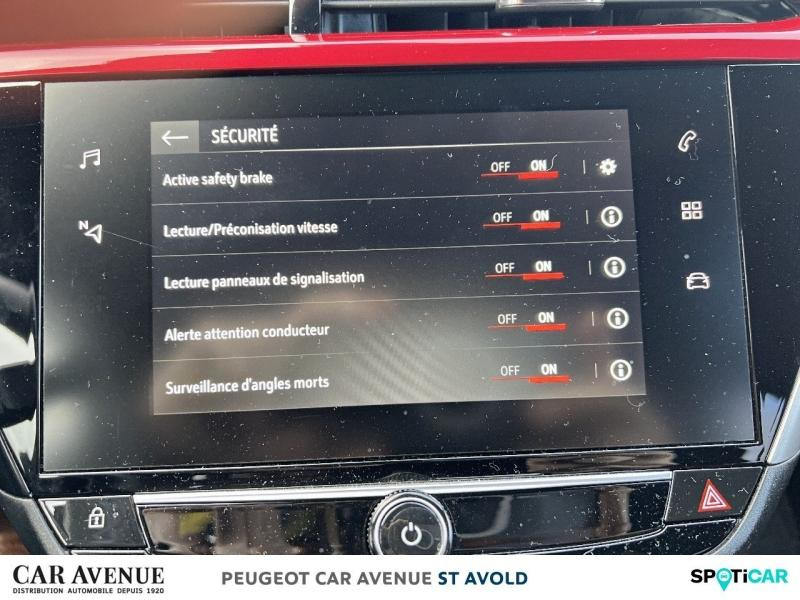 Used OPEL Corsa 1.2 Turbo 100ch GS Line 2022 Blanc Arktis/Toit noir € 15291 in Longeville-lès-Saint-Avold