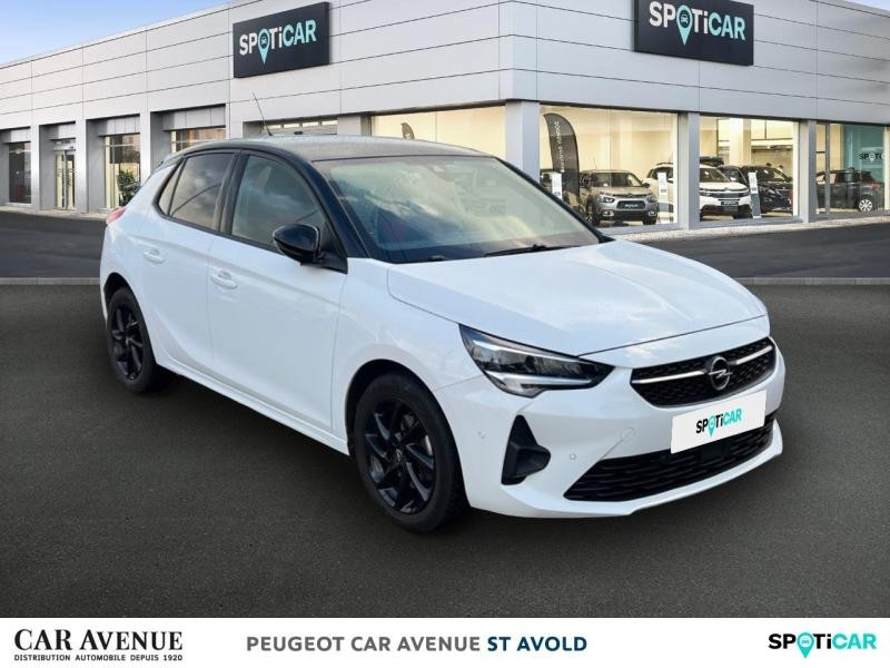 Used OPEL Corsa 1.2 Turbo 100ch GS Line 2022 Blanc Arktis/Toit noir € 15291 in Longeville-lès-Saint-Avold