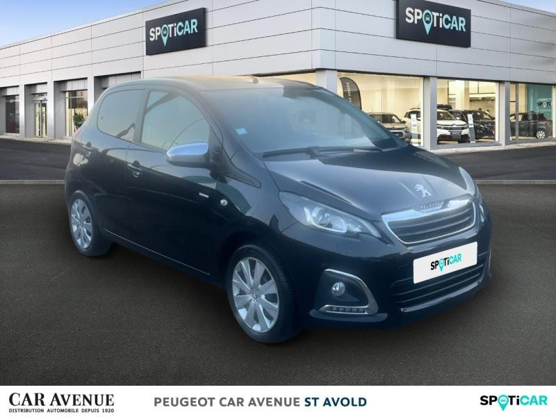 Occasion PEUGEOT 108 VTi 72 Style S&S 4cv 5p 2021 Noir Caldera (M) 10190 € à Longeville-lès-Saint-Avold