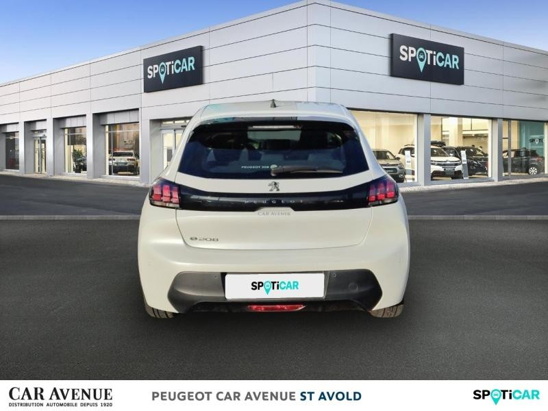 Occasion PEUGEOT 208 e-208 136ch Style 2020 Blanc Banquise (O) 13590 € à Longeville-lès-Saint-Avold