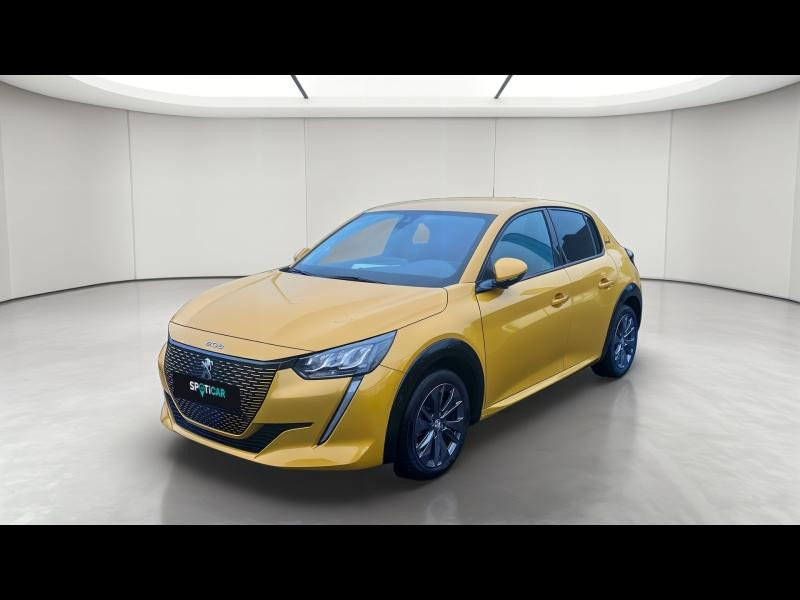 Occasion PEUGEOT 208 e-208 136ch Style 2021 Jaune 14491 € à Longeville-lès-Saint-Avold