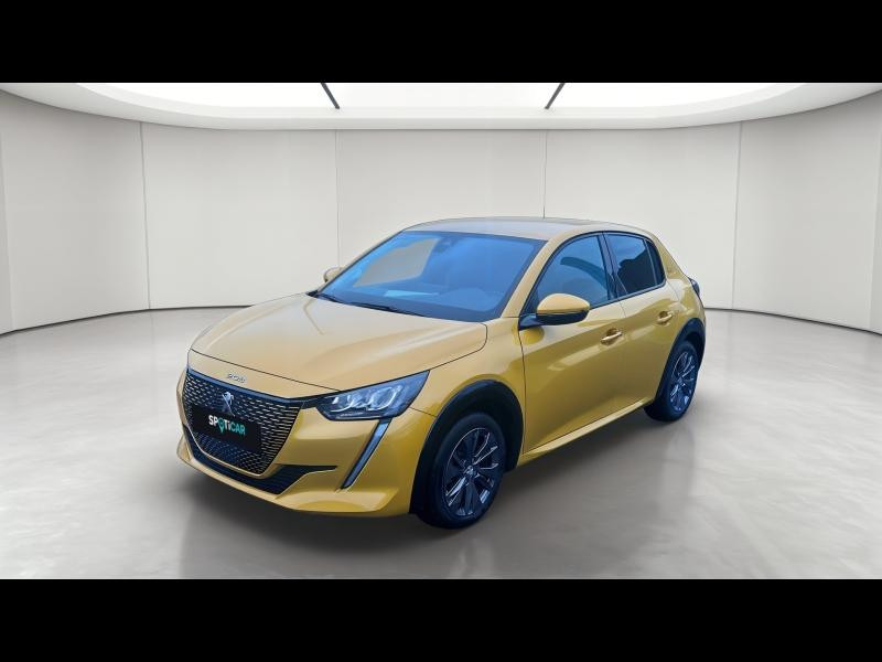Occasion PEUGEOT 208 e-208 136ch Style 2021 Jaune 14491 € à Longeville-lès-Saint-Avold