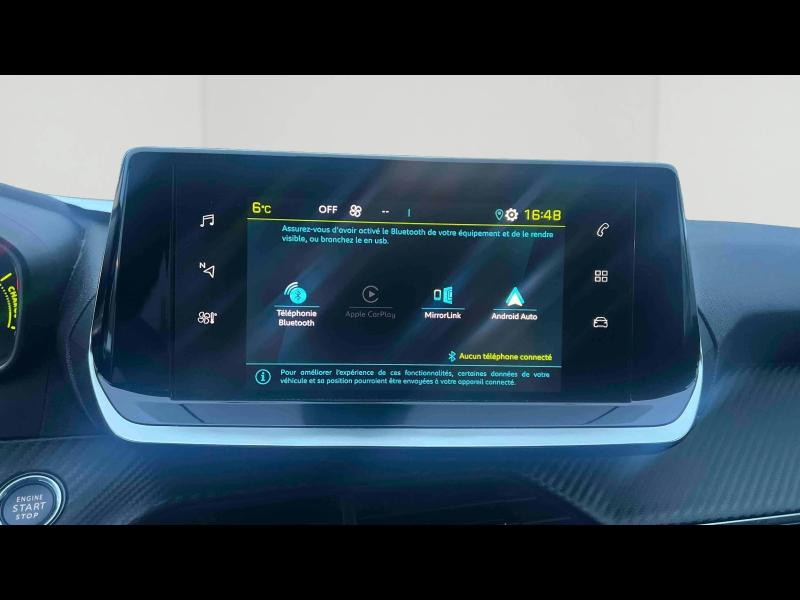 Occasion PEUGEOT 208 e-208 136ch Style 2021 Jaune 14491 € à Longeville-lès-Saint-Avold