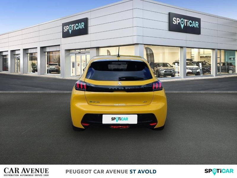 Occasion PEUGEOT 208 e-208 136ch GT 2022 Jaune 12990 € à Longeville-lès-Saint-Avold