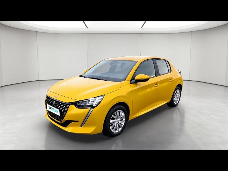 Occasion PEUGEOT 208 1.2 PureTech 75ch S&S Active Pack 2021 Jaune 11890 € à Longeville-lès-Saint-Avold