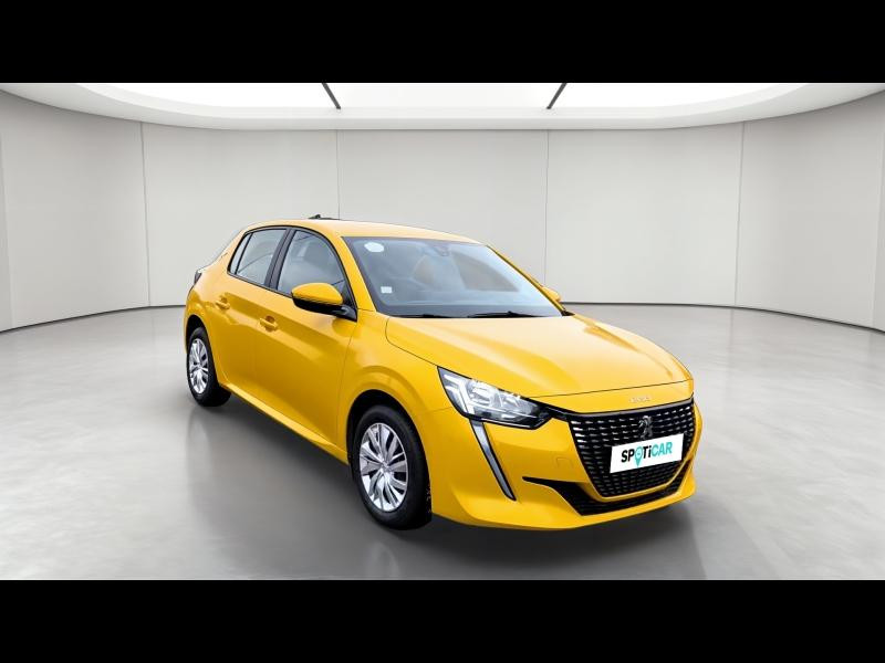 Occasion PEUGEOT 208 1.2 PureTech 75ch S&S Active Pack 2021 Jaune 11890 € à Longeville-lès-Saint-Avold