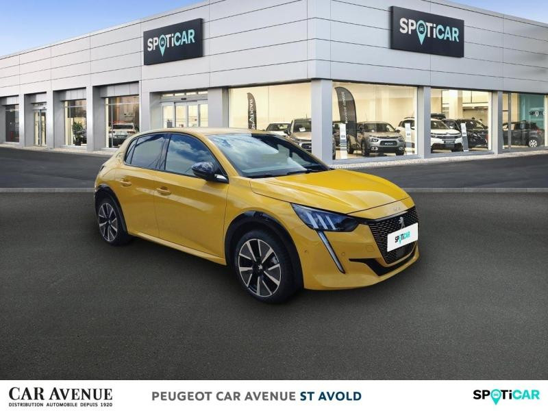 Occasion PEUGEOT 208 e-208 136ch GT 2022 Jaune 12990 € à Longeville-lès-Saint-Avold