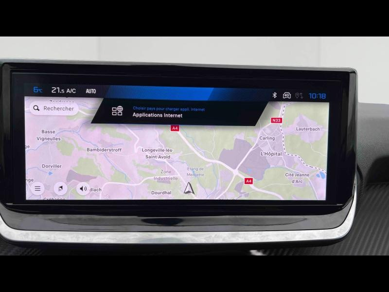 Occasion PEUGEOT 208 1.2 Hybrid 110ch Allure e-DCS6 2025 Blanc Okénite (M) 20991 € à Longeville-lès-Saint-Avold