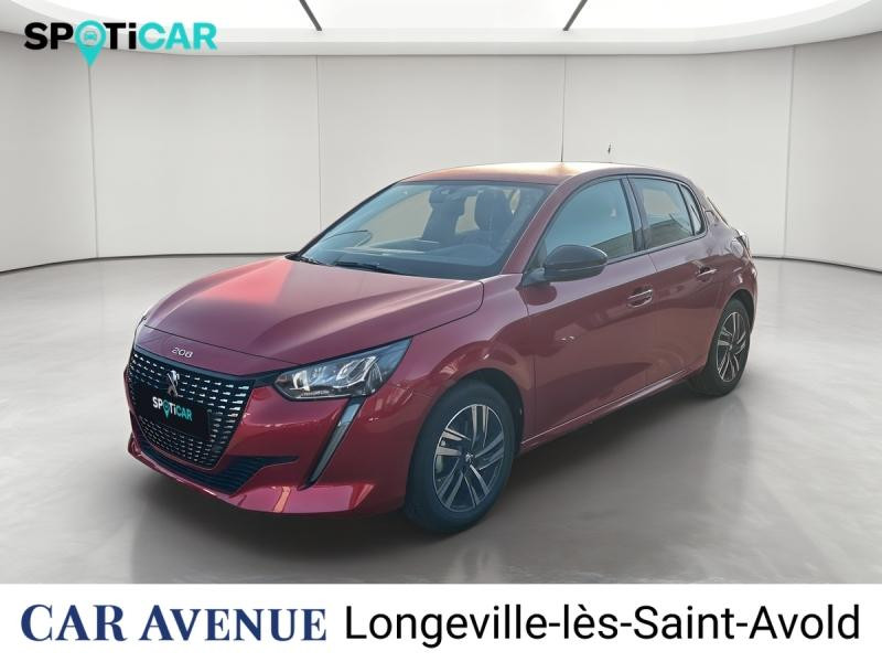 Occasion PEUGEOT 208 1.2 PureTech 100ch S&S Allure EAT8 2022 Rouge Elixir (V) 15991 € à Longeville-lès-Saint-Avold