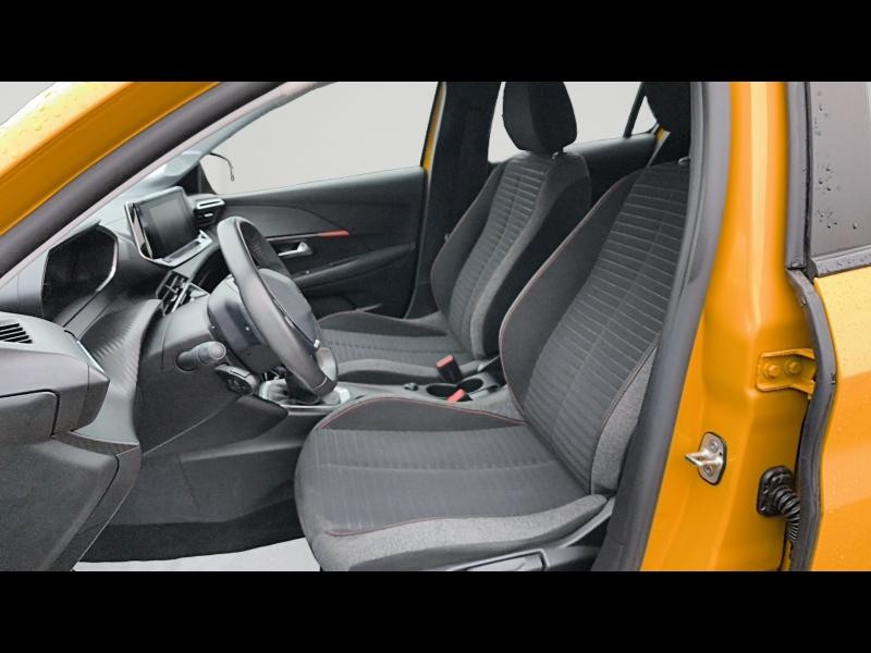 Occasion PEUGEOT 208 1.2 PureTech 75ch S&S Active Pack 2021 Jaune 10290 € à Longeville-lès-Saint-Avold