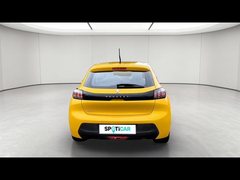 Occasion PEUGEOT 208 1.2 PureTech 75ch S&S Active Pack 2021 Jaune 10290 € à Longeville-lès-Saint-Avold