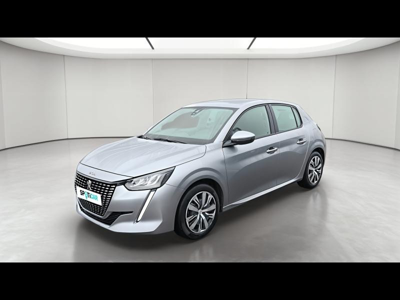 Used PEUGEOT 208 1.2 PureTech 75ch S&S Active 2020 Gris Artense € 10790 in Longeville-lès-Saint-Avold