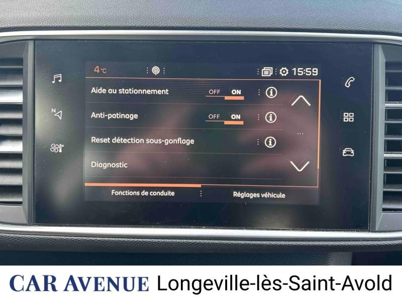 Used PEUGEOT 308 1.2 PureTech 110ch E6.3 S&S Style 2019 Noir Perla Nera € 11490 in Longeville-lès-Saint-Avold