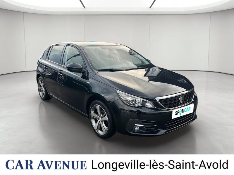Used PEUGEOT 308 1.2 PureTech 110ch E6.3 S&S Style 2019 Noir Perla Nera € 11490 in Longeville-lès-Saint-Avold