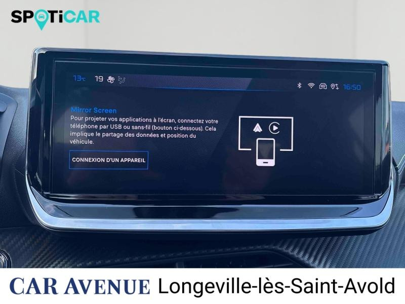 Used PEUGEOT 208 1.2 Hybrid 110ch GT e-DCS6 2025 Blanc Okénite (M) € 23991 in Longeville-lès-Saint-Avold