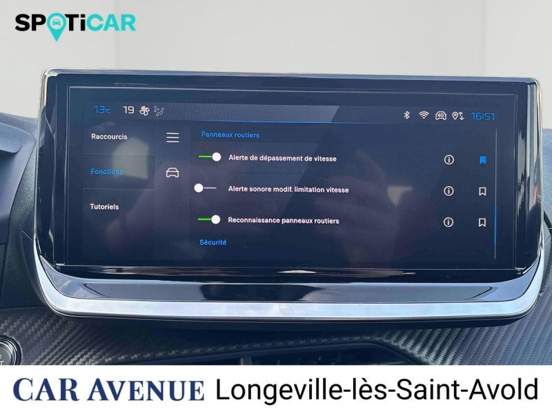 Used PEUGEOT 208 1.2 Hybrid 110ch GT e-DCS6 2025 Blanc Okénite (M) € 23991 in Longeville-lès-Saint-Avold