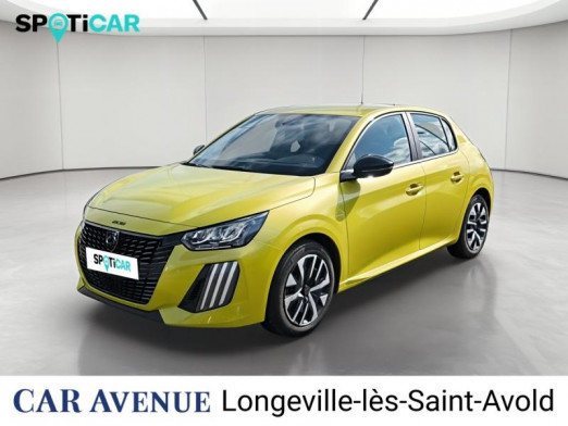 Occasion PEUGEOT 208 1.2 PureTech 100ch S&S Active 2024 Jaune 13 991 € à Longeville-lès-Saint-Avold