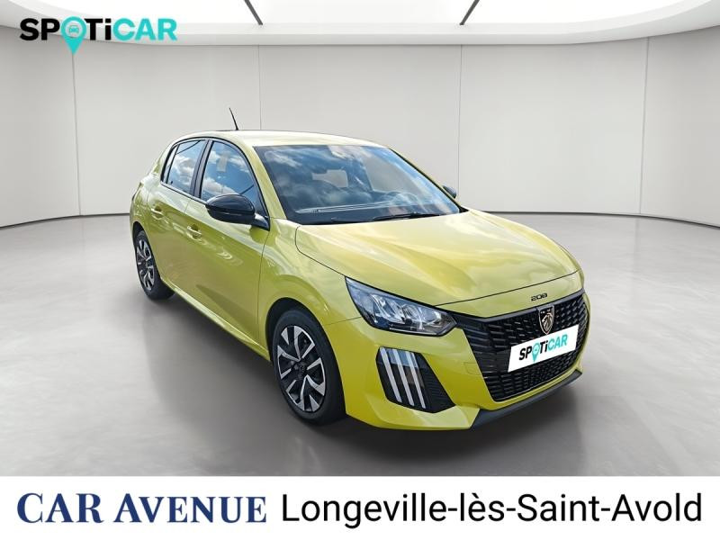 Occasion PEUGEOT 208 1.2 PureTech 100ch S&S Active 2024 Jaune 13991 € à Longeville-lès-Saint-Avold