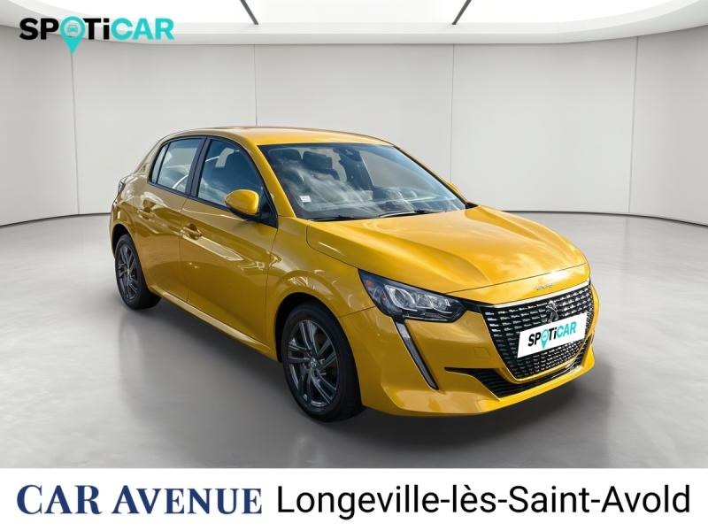 Occasion PEUGEOT 208 1.2 PureTech 100ch S&S Active Pack 2021 Jaune 11291 € à Longeville-lès-Saint-Avold