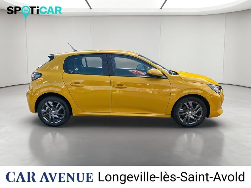 Occasion PEUGEOT 208 1.2 PureTech 100ch S&S Active Pack 2021 Jaune 11291 € à Longeville-lès-Saint-Avold