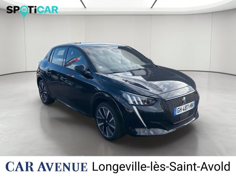 Occasion PEUGEOT 208 e-208 136ch GT 2022 Noir Perla Nera (M) 16491 € à Longeville-lès-Saint-Avold