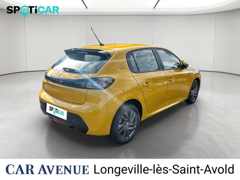 Occasion PEUGEOT 208 1.2 PureTech 100ch S&S Active Pack 2021 Jaune 11291 € à Longeville-lès-Saint-Avold