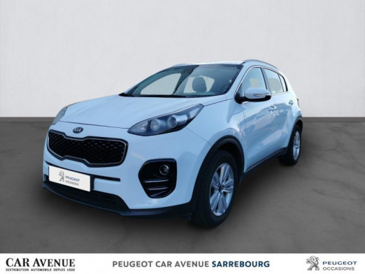 Occasion KIA Sportage 1.7 CRDi 115ch ISG Active 4x2 2016 Blanc Palladium 14 979 € à Sarrebourg