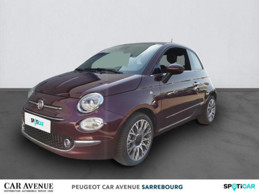 Occasion FIAT 500 1.0 70ch BSG S&S Star 2020 Coloris Métal Opéra Bordeaux 12 650 € à Sarrebourg