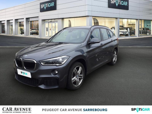 Occasion BMW X1 sDrive18dA 150ch xLine 2018 Noir 23 900 € à Sarrebourg