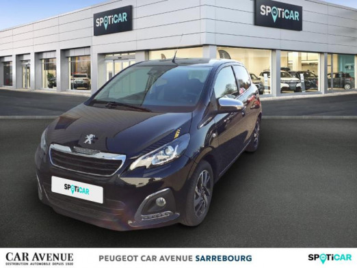 Occasion PEUGEOT 108 VTi 72 Collection S&S 4cv 5p 2021 Noir Caldera (M) 15 500 € à Sarrebourg