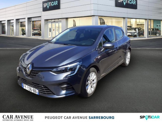 Occasion RENAULT Clio 1.0 TCe 100ch Intens 2020 Gris Platine 16 900 € à Sarrebourg