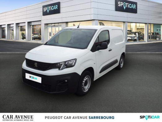 Occasion PEUGEOT Partner Standard 650kg BlueHDi 100ch S&S BVM5 Premium 2020 Blanc 15 585 € à Sarrebourg