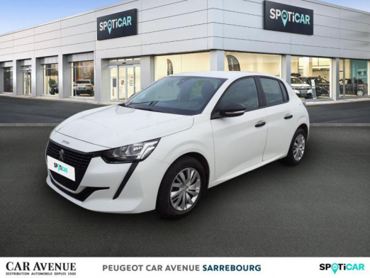 Occasion PEUGEOT 208 1.2 PureTech 75ch S&S Like 2020 Blanc Banquise 14 990 € à Sarrebourg